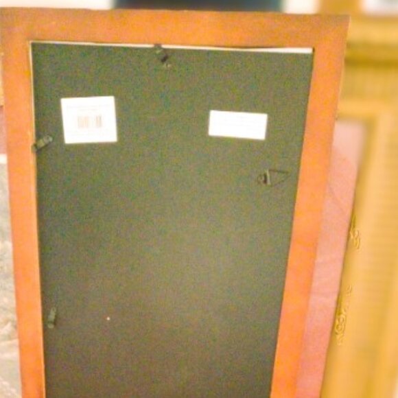 MULTI PHOTO FRAME NEW, NO DAMAGE, HOLDS 4 5 X 7 OR 4X6. , DARK WOOD FRAME - Picture 3 of 4